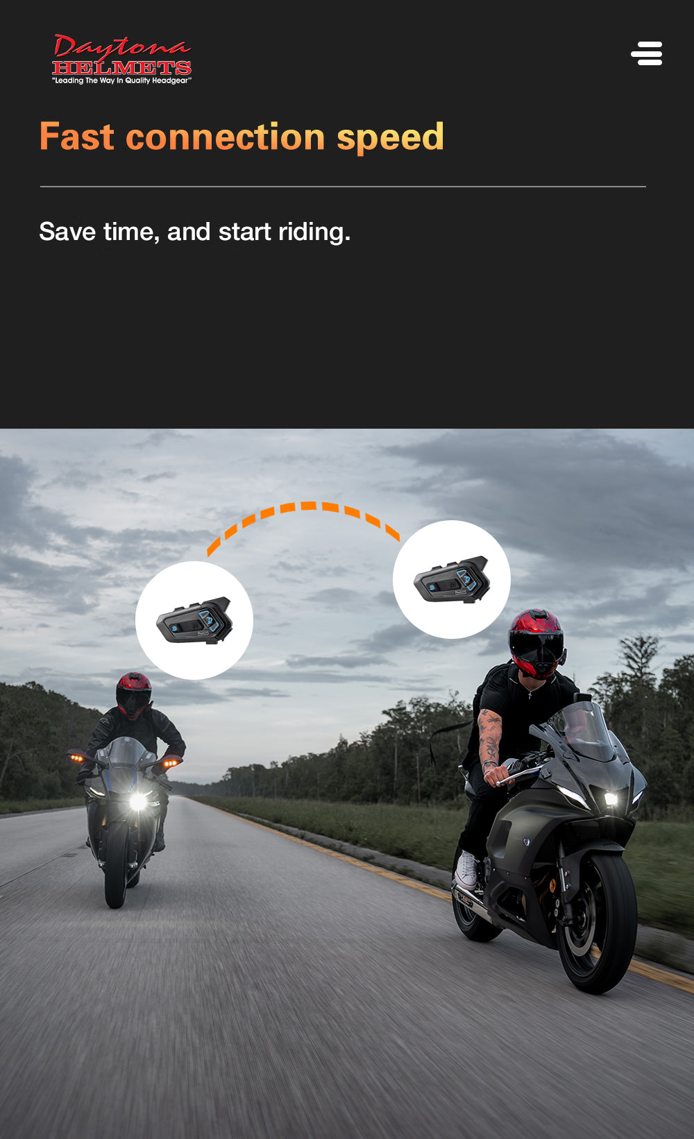 BLUETOOTH- UNIVERSAL SYSTEM FOR ALL HELMETS
