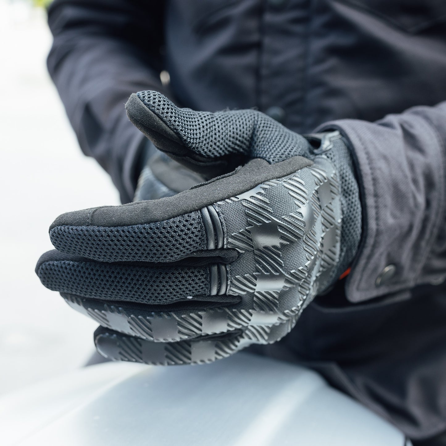 BARRETT MESH D3O GLOVE BLACK
