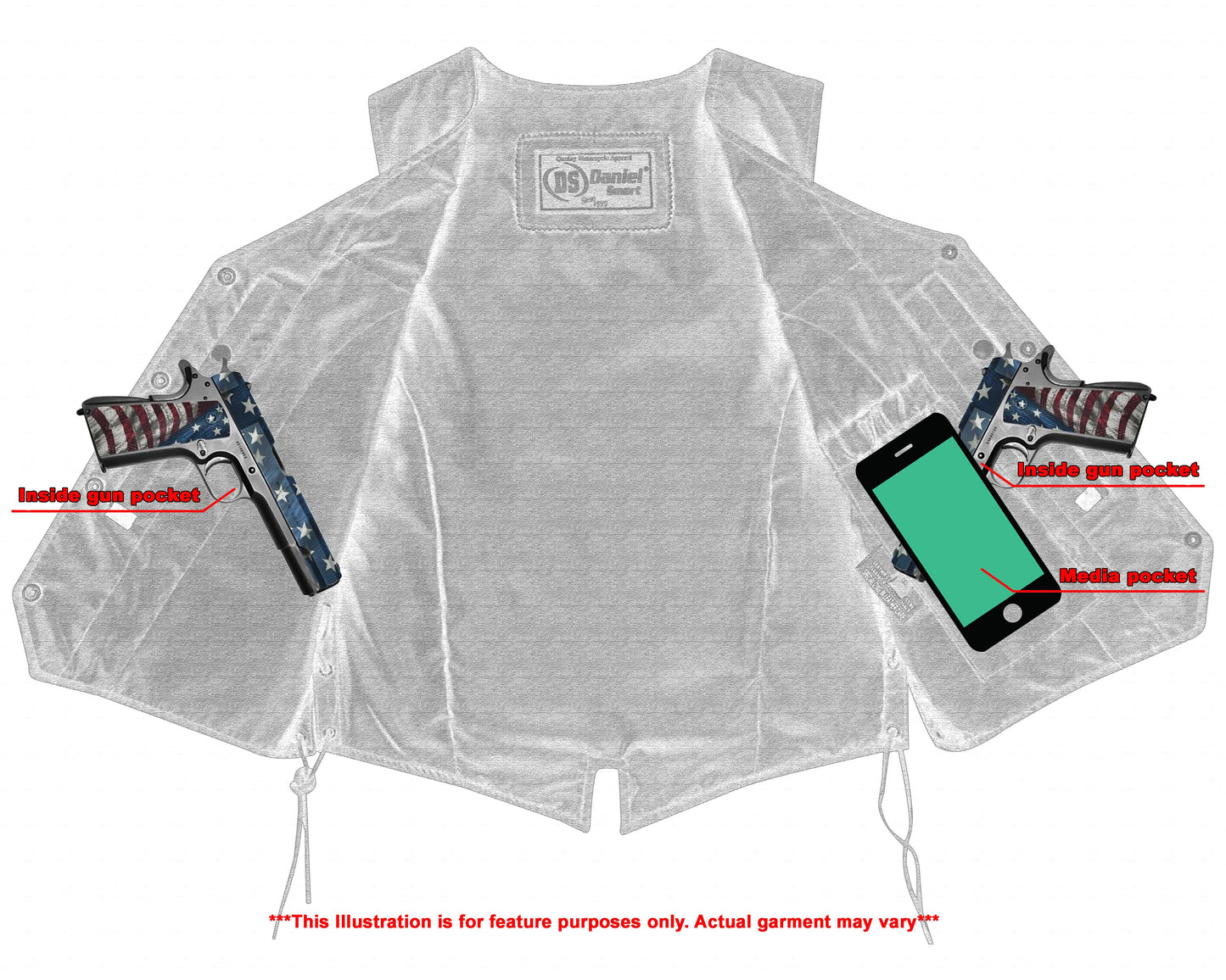 DS Women's Stylish Full Cut Vest