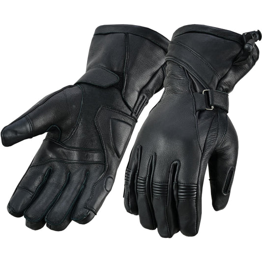Avengers Men's leather gauntlet gloves