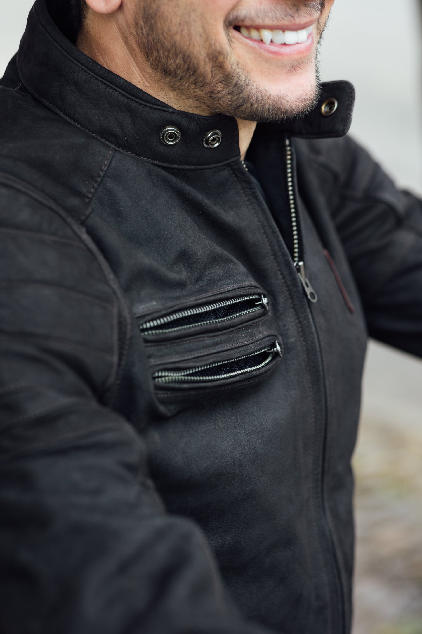Merlin Alton II D3O Leather Jacket