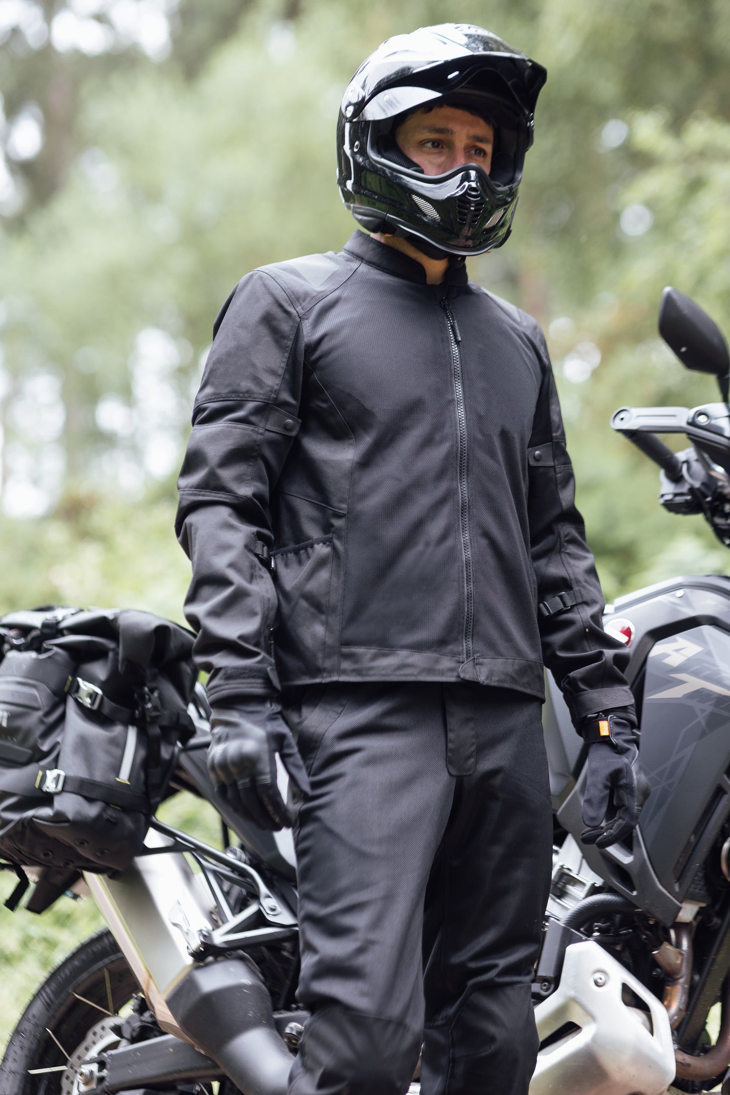 TAOS AIR MESH D3O JACKET BLACK