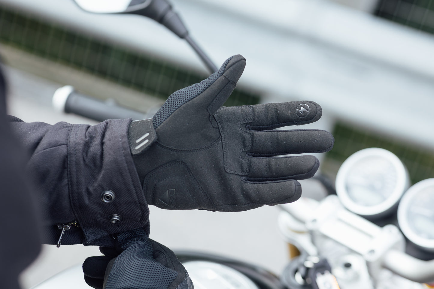 BARRETT MESH D3O GLOVE BLACK