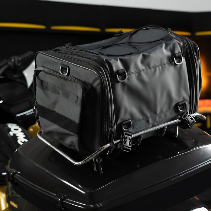 HOGWORKZ® Premium Expandable Trunk Luggage Rack Bag | Standard