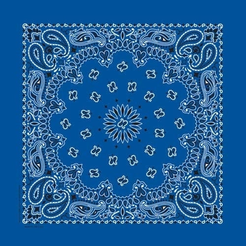 BD2501 Bandana Paisley Royal