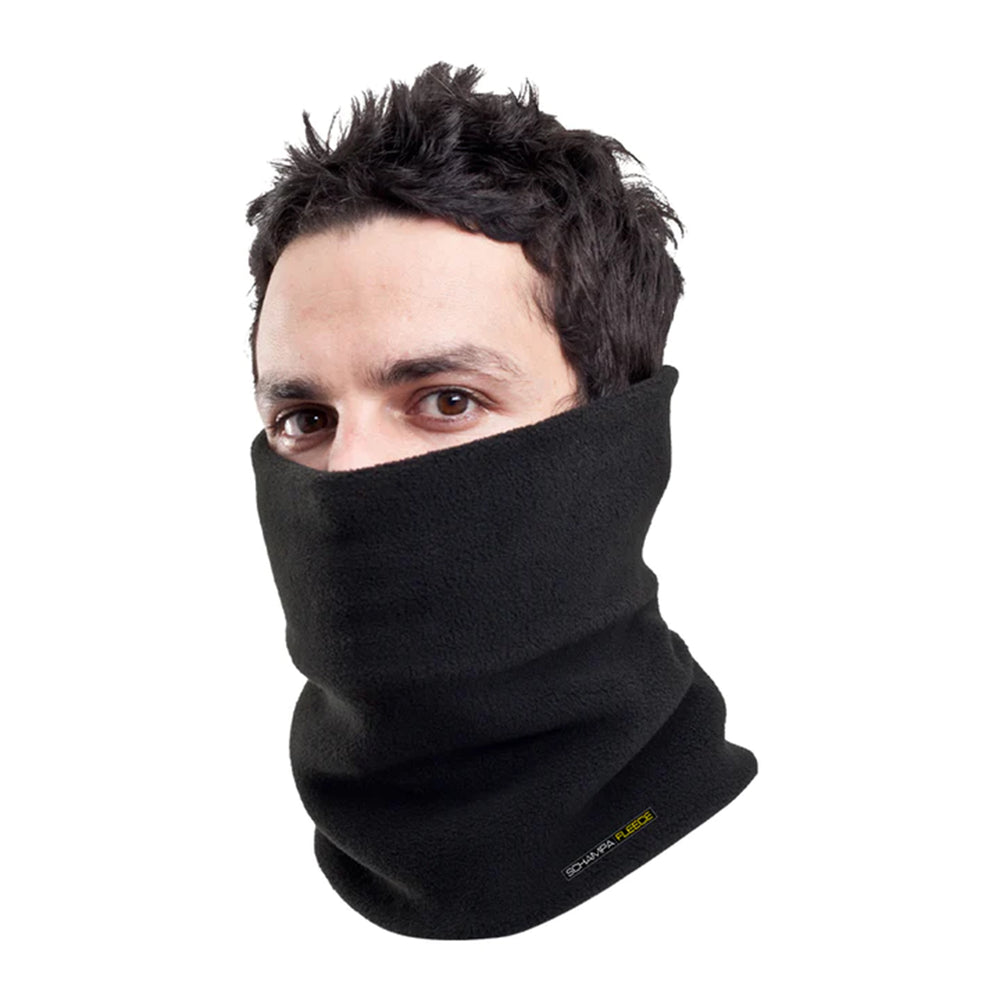 NG1- Double Layer Fleece NeckGaiter- Black