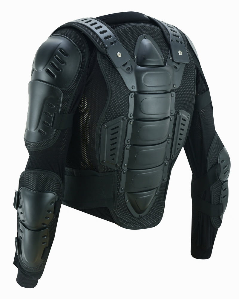 Motorcycle Full Protection Body Armor - Black