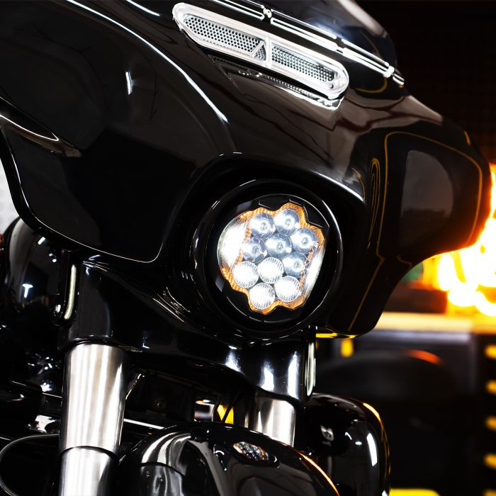 7" LED Silvertooth™ Performance Headlight for Harley® Touring