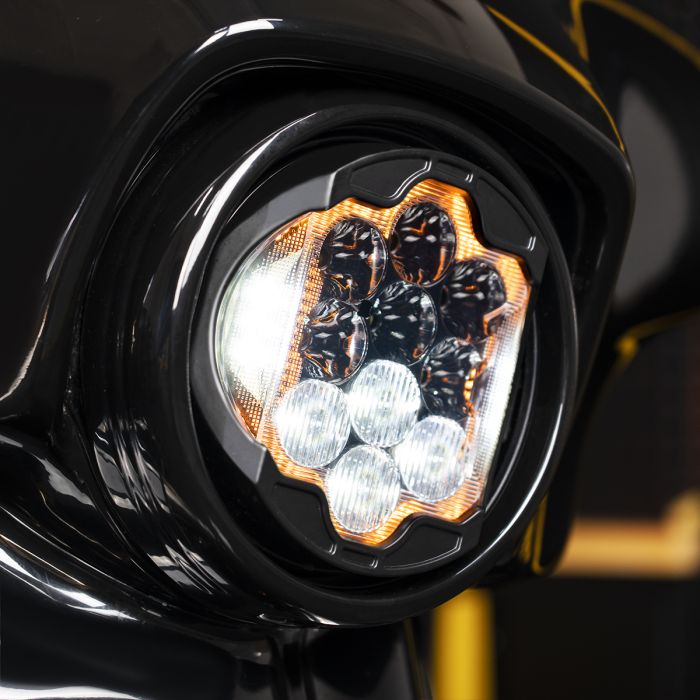 7" LED Silvertooth™ Performance Headlight for Harley® Touring