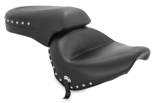Wide Touring One-Piece, 2-Up for Yamaha V-Star 650 Custom 1998-2016, V-Star 650 Classic 1998-2010, V-Star 650 Silverado 2003-2010