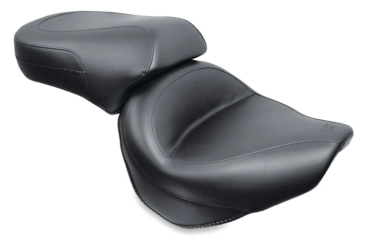 Wide Touring One-Piece, 2-Up for Yamaha V-Star 650 Custom 1998-2016, V-Star 650 Classic 1998-2010, V-Star 650 Silverado 2003-2010