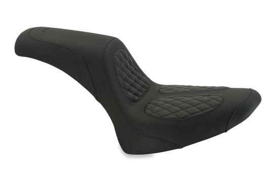 Signature Series Fastback™ by Dave Perewitz One-Piece, 2-Up for Harley-Davidson Softail, Heritage Classic 2007-2017, Deluxe (without standard rack) 2005-2017, Heritage Springer 2000-2003, Springer Classic 2005-2007