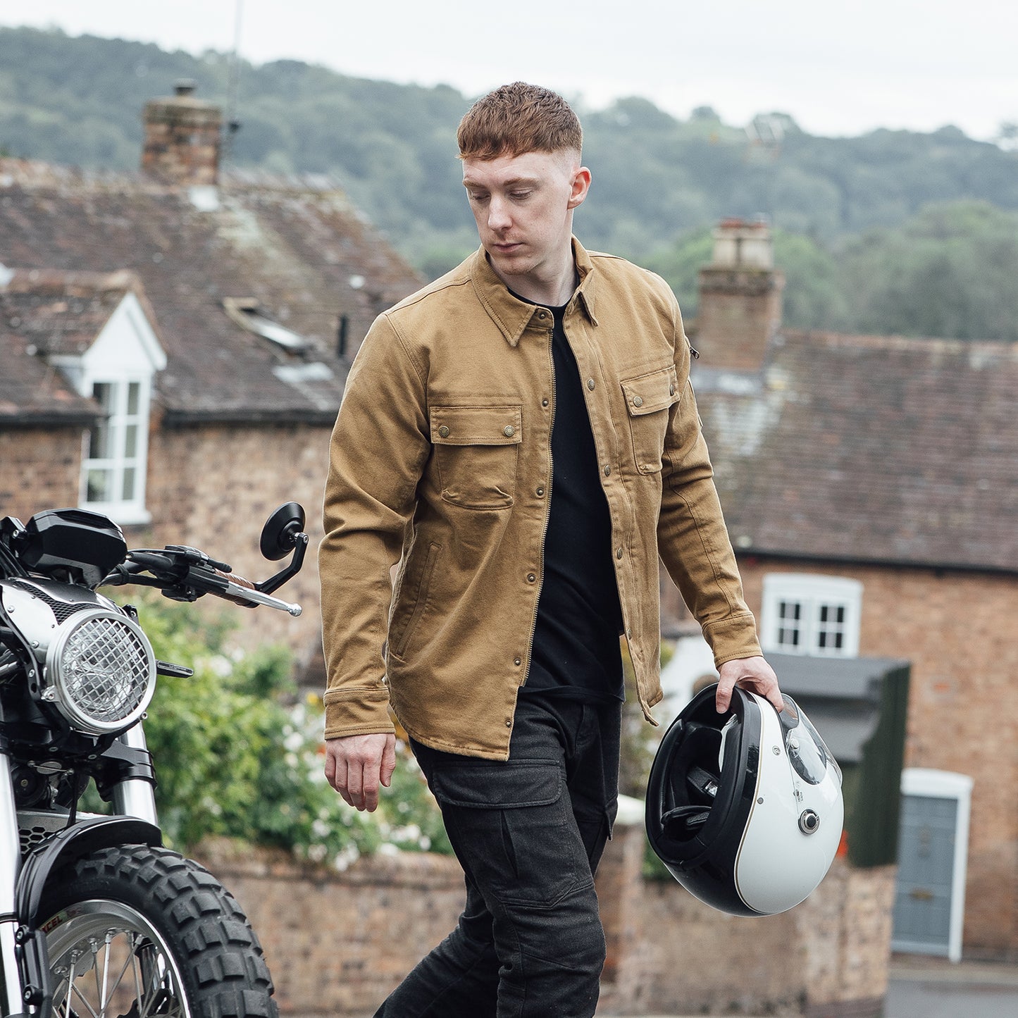 MCP039 BRODY D3O ® UTILITY S/L RIDING SHIRT