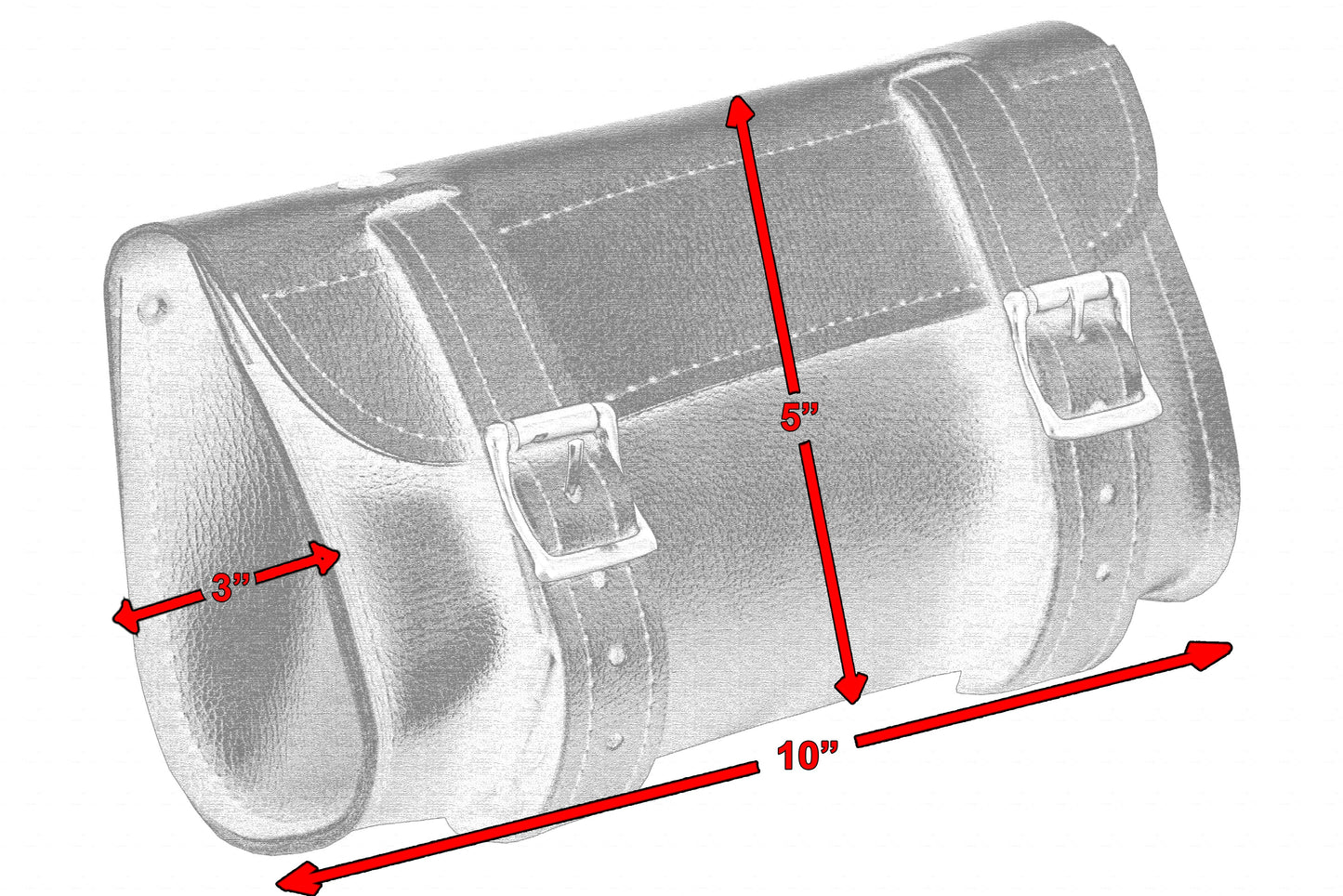 DS Leather Tool/Roll Bag