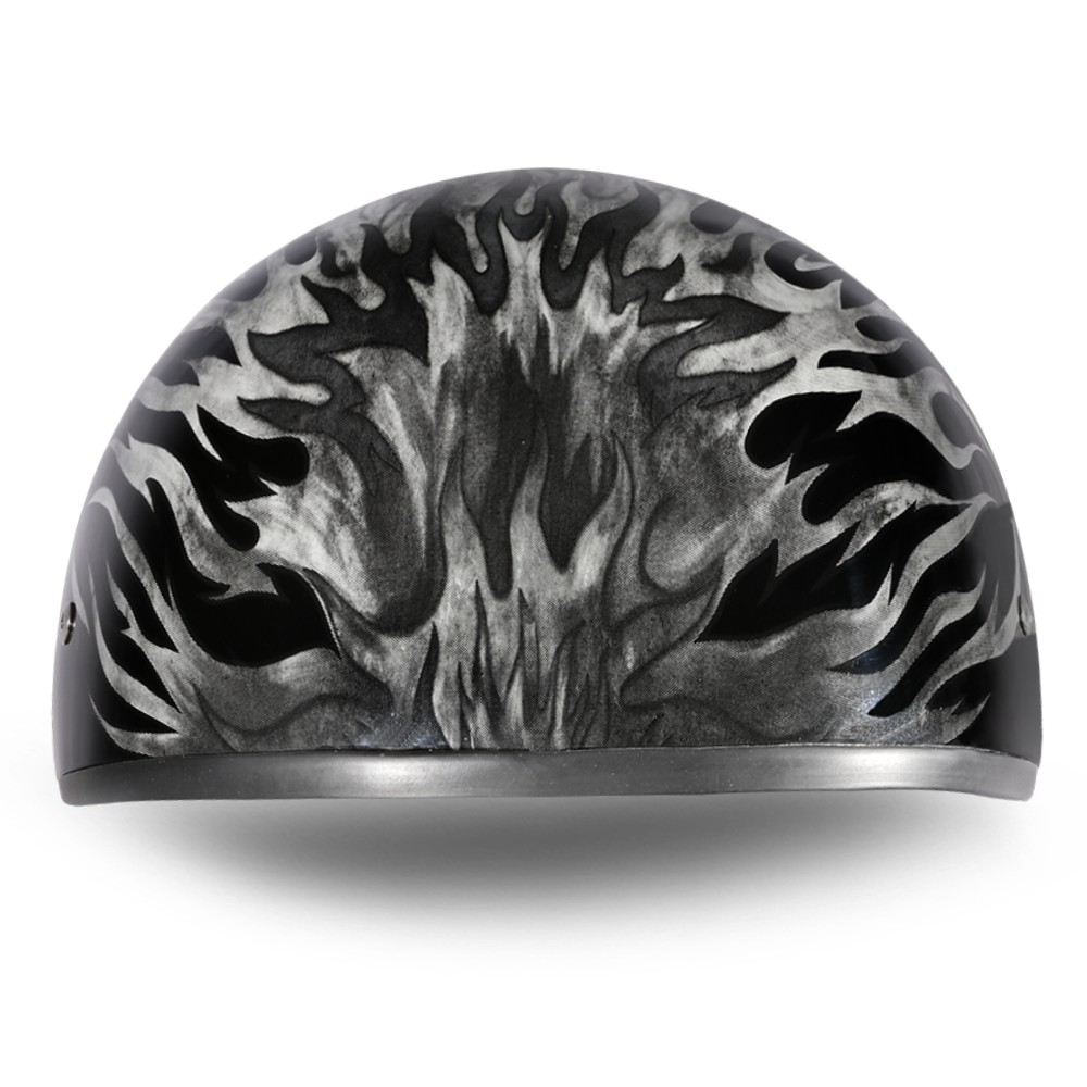 D.O.T. DAYTONA SKULL CAP- W/ IGNITE GREY