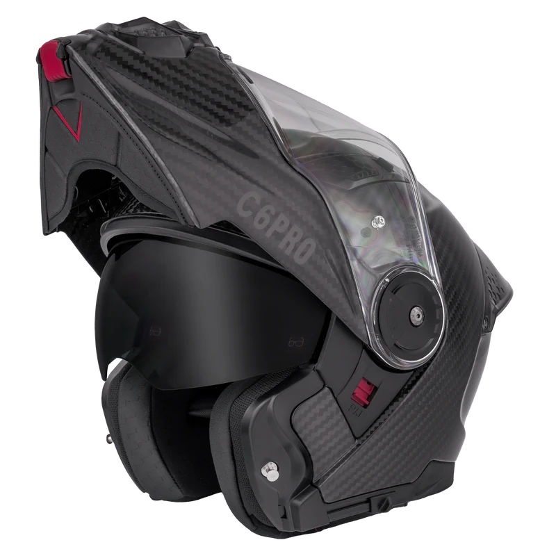 D.O.T. & ECE Daytona C6 and C6 Pro - Grey Carbon Fiber