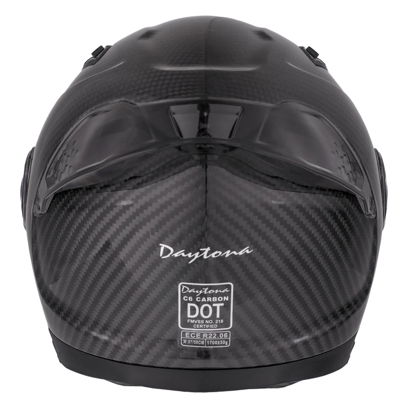 D.O.T. & ECE Daytona C6 and C6 Pro - Grey Carbon Fiber