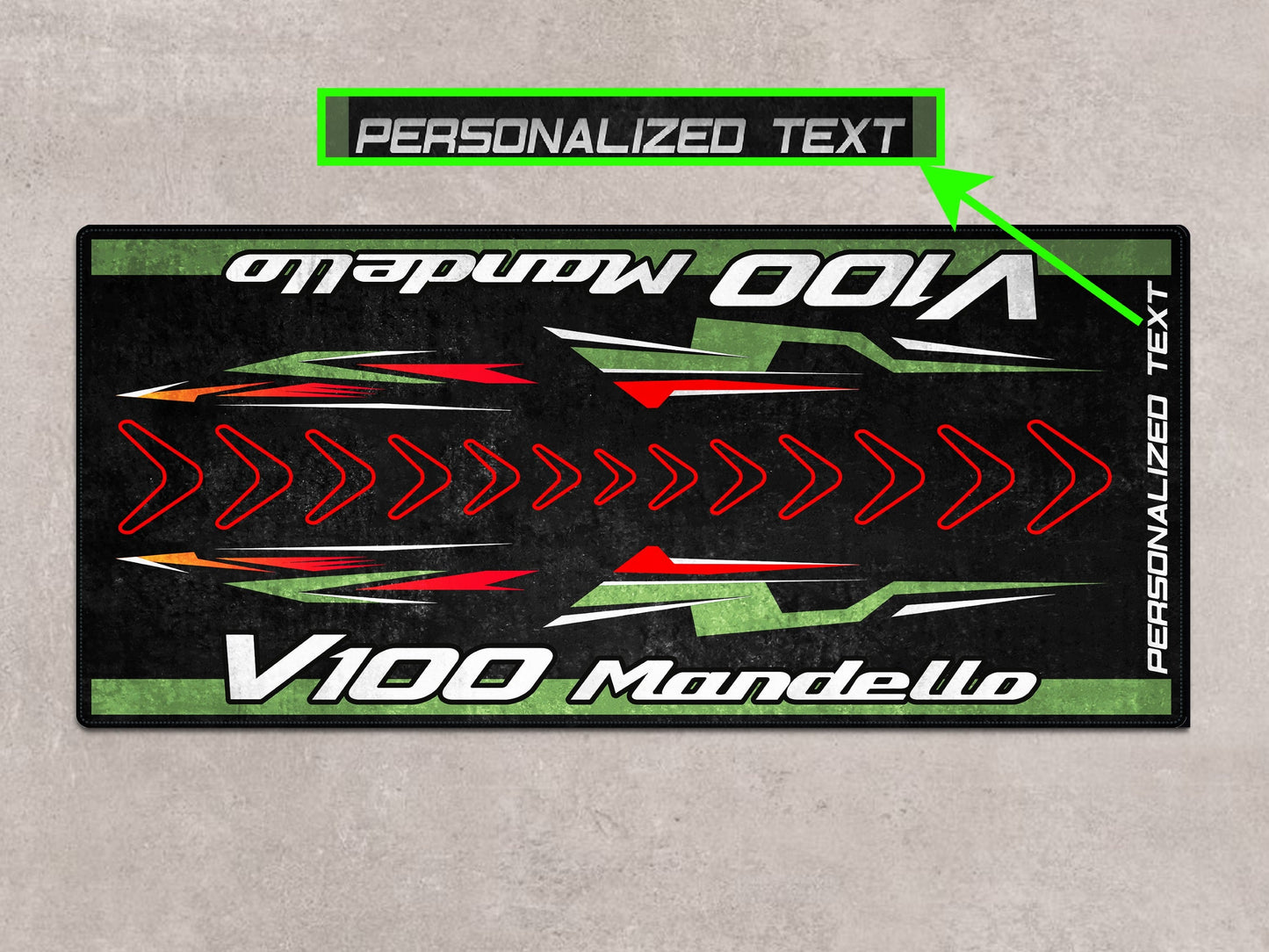 Designed Pit Mat for Moto Guzzi V100 Mandello - MM7206