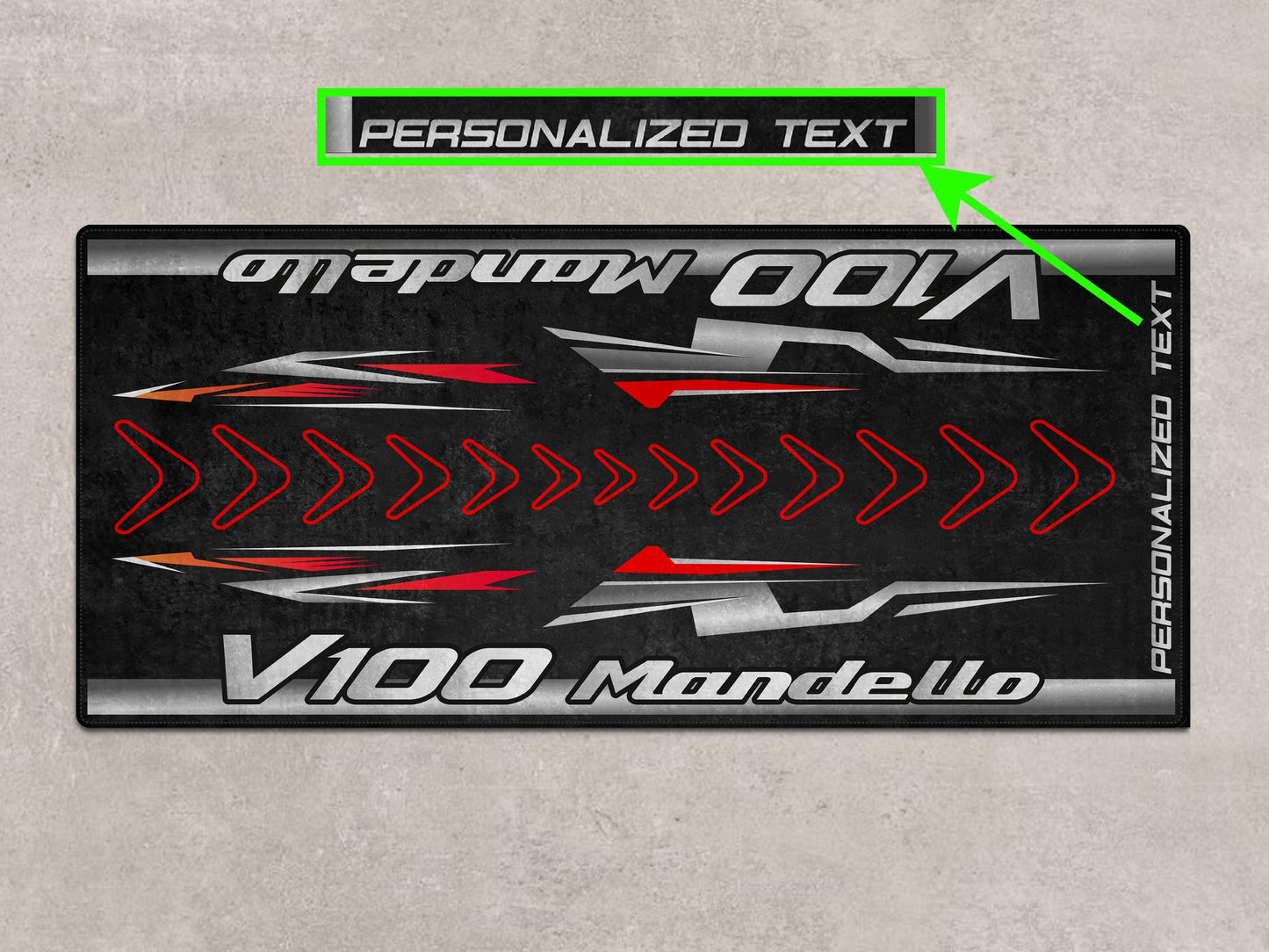 Designed Pit Mat for Moto Guzzi V100 Mandello - MM7206