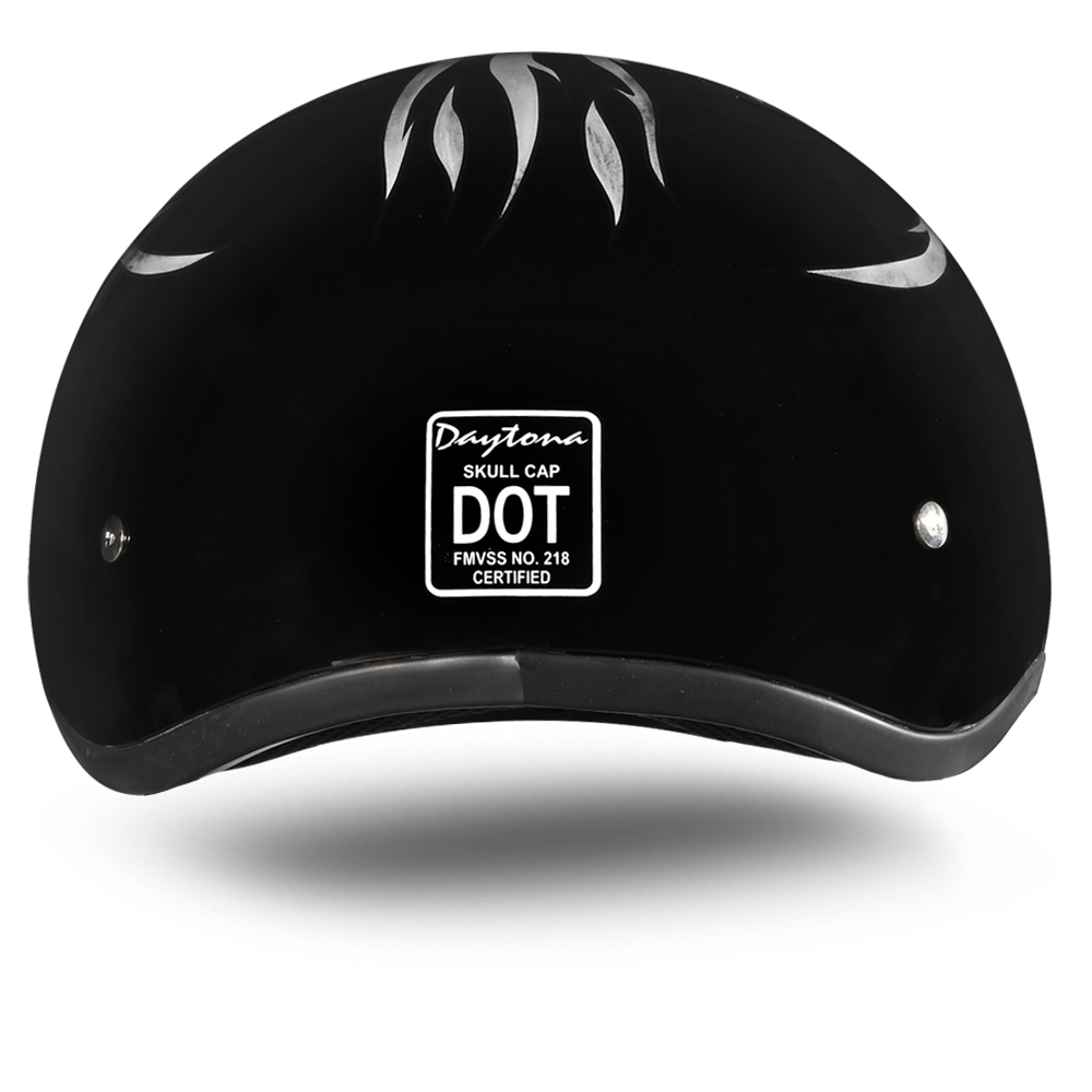 D.O.T. DAYTONA SKULL CAP- W/ IGNITE GREY