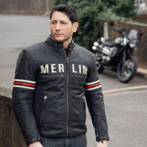 Merlin - Revival Perforated Leather Jacket