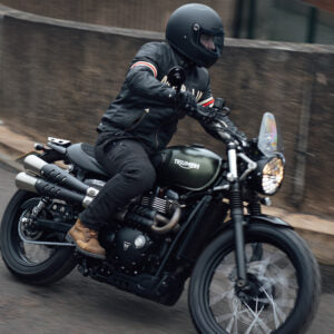Merlin - Revival Perforated Leather Jacket