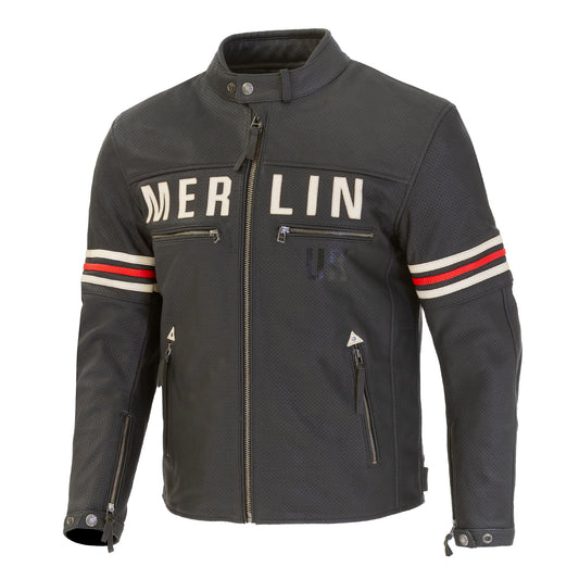 Merlin - Revival Perforated Leather Jacket