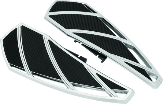 Kuryakyn Phantom Floorboards 18 and Up H-D Softails Chrome