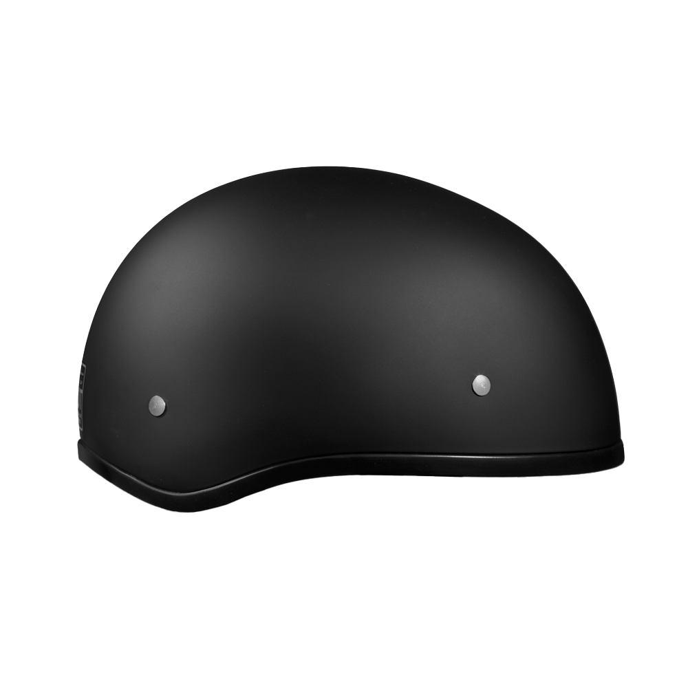 D.O.T. DAYTONA SKULL CAP W/O VISOR- DULL BLACK