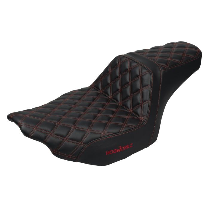 Rise Up Seat for Harley® Touring '23.5-'25 Diamond Stiching