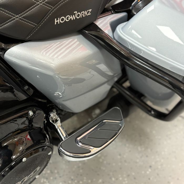HOGWORKZ® Method Passenger Floorboards for Harley® Touring & Softail '86-'25