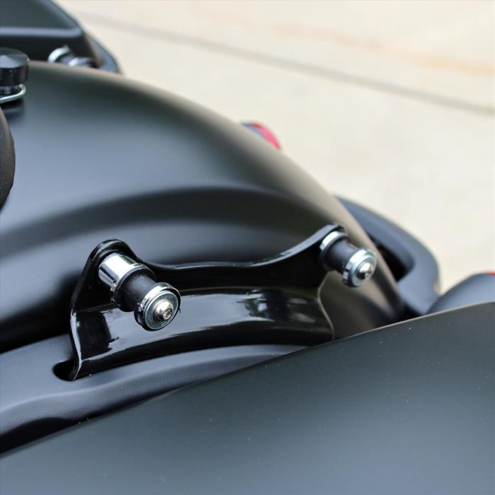 Black 4-Point Docking Hardware Kit for Harley® Touring '14-'25 | Replaces PN 52300353