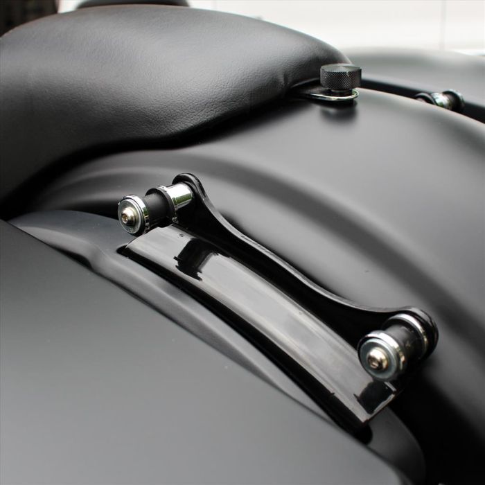 Black 4-Point Docking Hardware Kit for Harley® Touring '14-'25 | Replaces PN 52300353