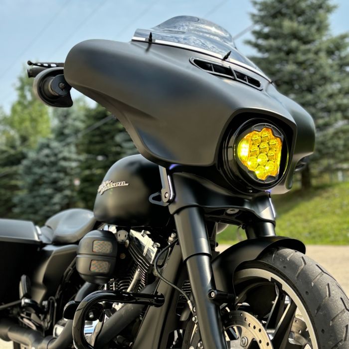 7" LED Goldtooth™ Performance Headlight for Harley® Touring