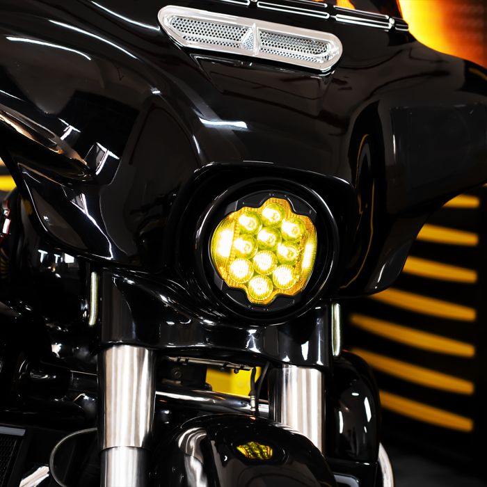 7" LED Goldtooth™ Performance Headlight for Harley® Touring
