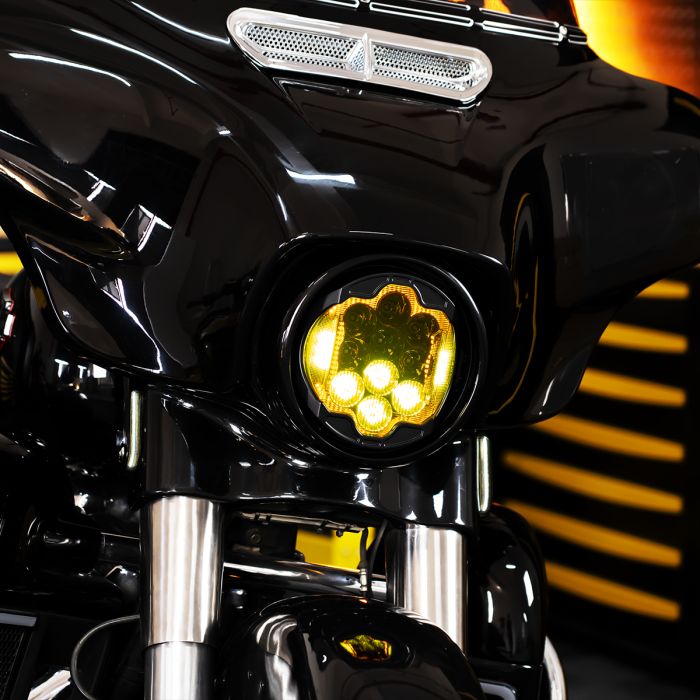 7" LED Goldtooth™ Performance Headlight for Harley® Touring