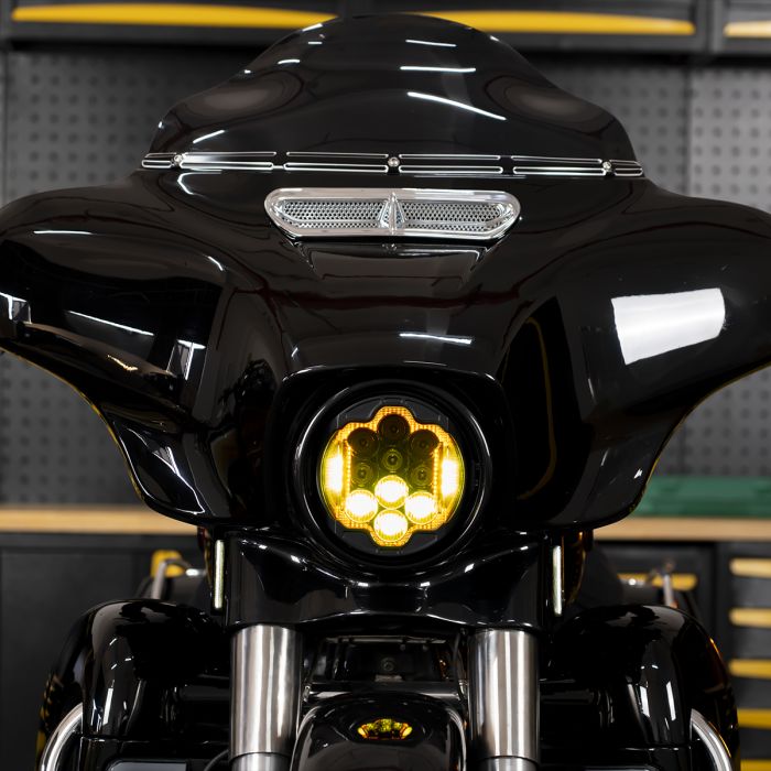 7" LED Goldtooth™ Performance Headlight for Harley® Touring