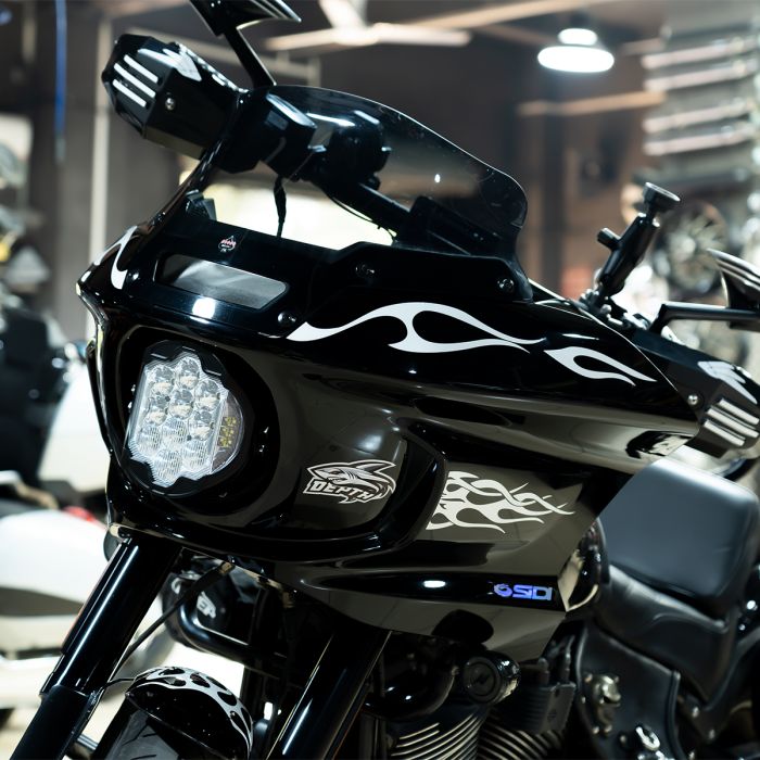 7" LED Silvertooth™ Performance Headlight for Harley® Low Rider ST '22-'25