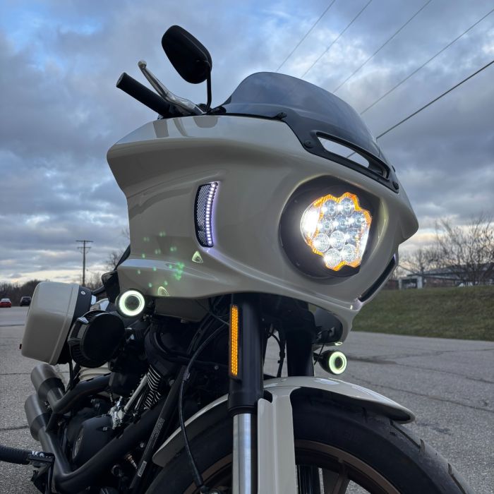 7" LED Silvertooth™ Performance Headlight for Harley® Low Rider ST '22-'25