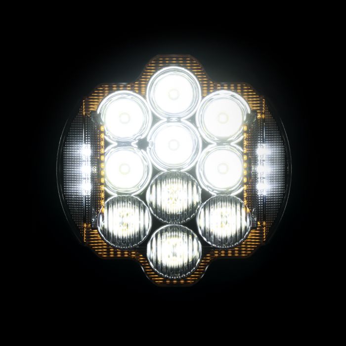 7" LED Silvertooth™ Performance Headlight for Harley® Low Rider ST '22-'25