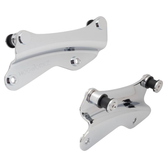 Chrome 4-Point Docking Hardware Kit for Harley® Touring '14-'25 | Replaces PN 52300353
