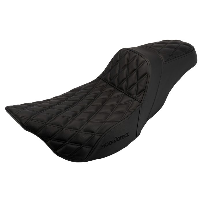 Rise Up Seat for Harley® Touring '08-'25 (Various Stitching Colors)