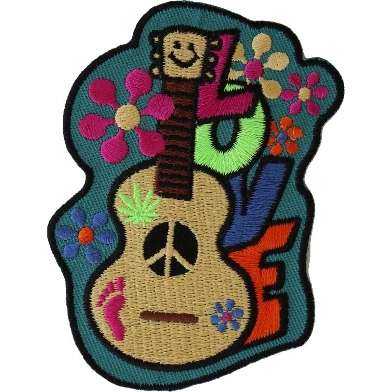 P492 Love Guitar Cute Patch