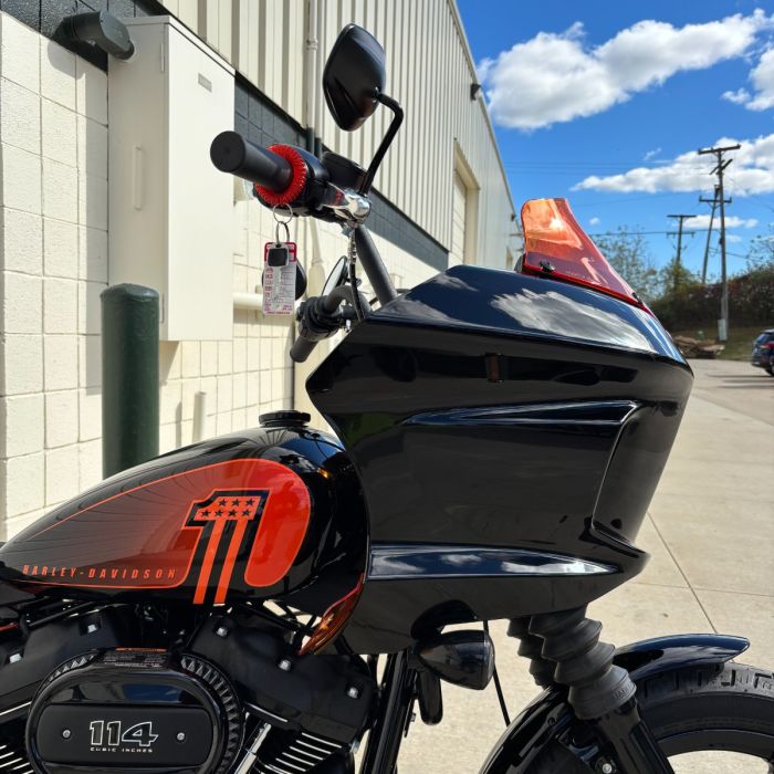 Vivid Black HOGWORKZ® Ruckus ST Fairing Kit for Harley® M8 Softail '18-'25