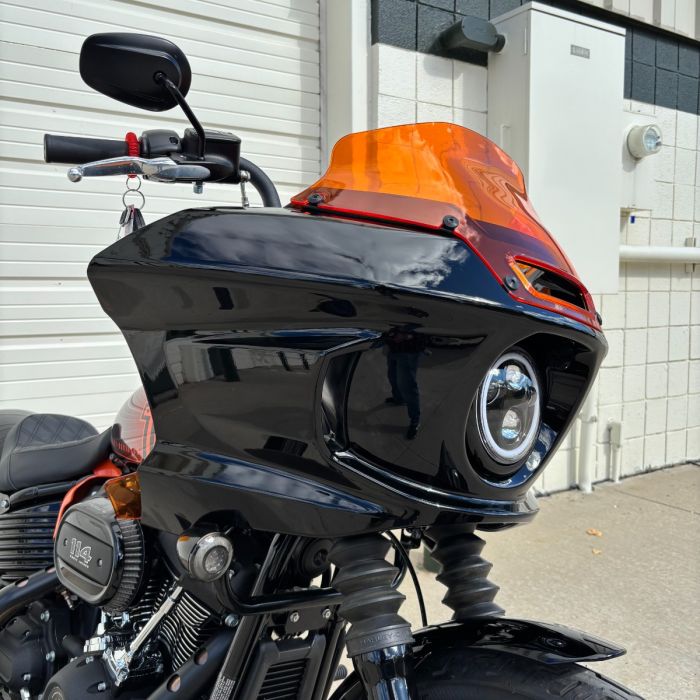 Vivid Black HOGWORKZ® Ruckus ST Fairing Kit for Harley® M8 Softail '18-'25