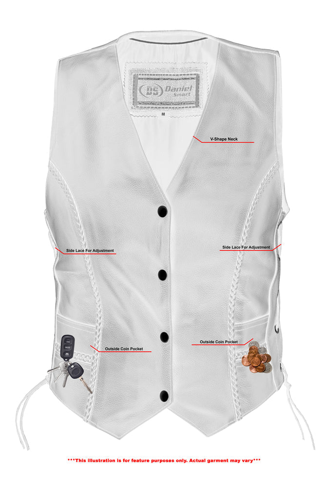 DS Women's Braided Vest