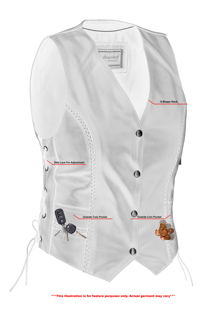 DS Women's Braided Vest