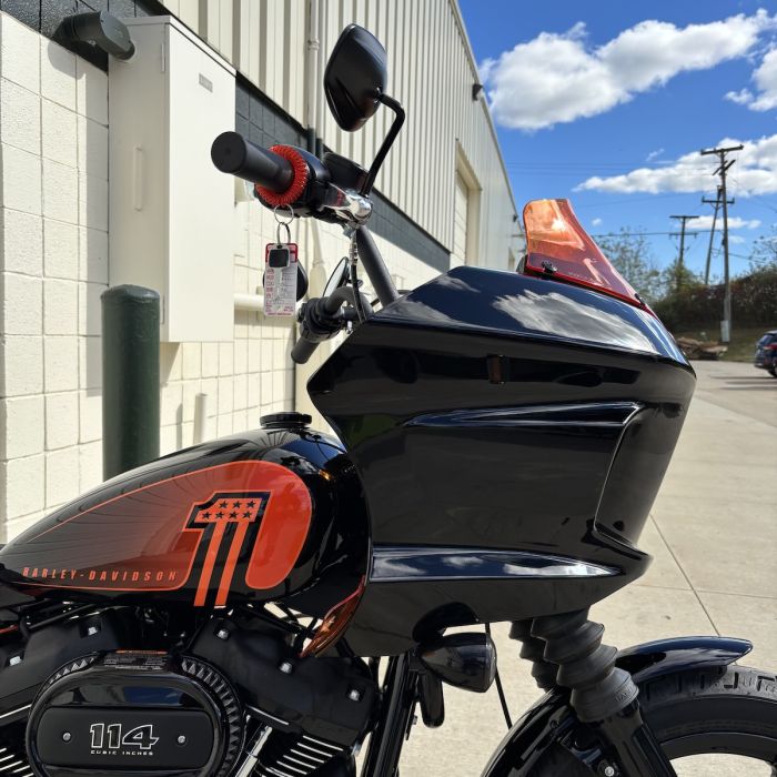 Vivid Black HOGWORKZ® Ruckus ST Fairing Kit for Harley® M8 Softail '18-'25