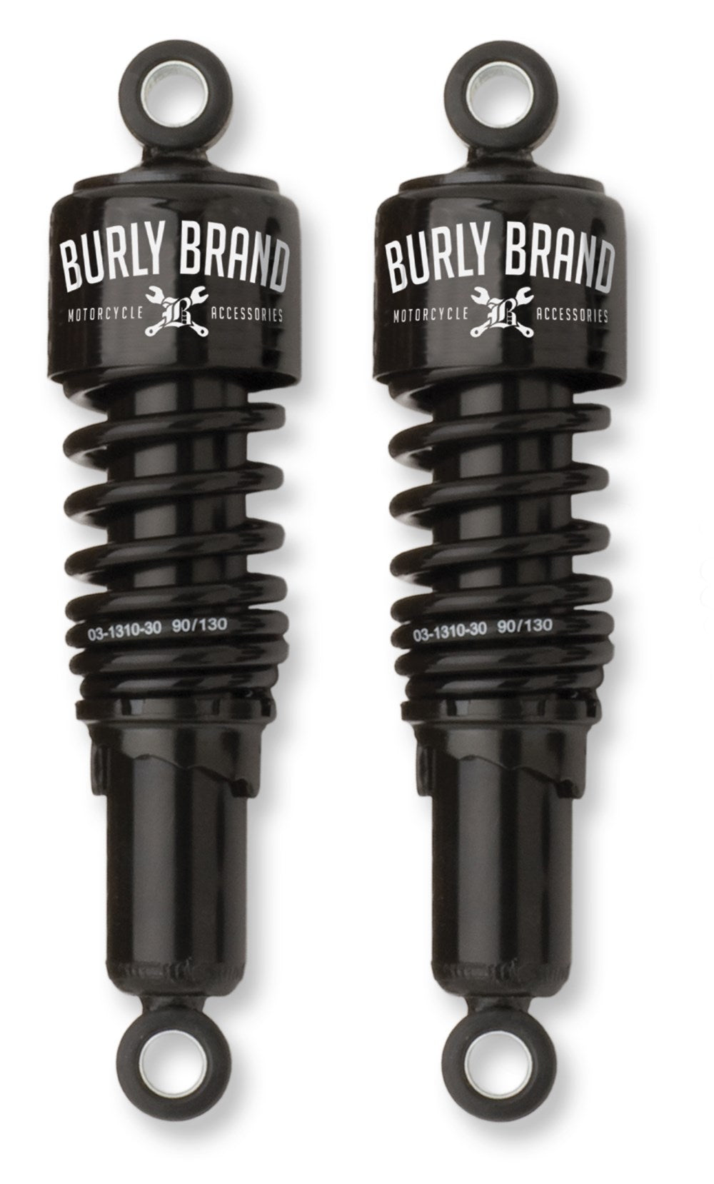 Burly Black 10.5" Slammer Shock - Harley Touring 84-26 - B28-1203B