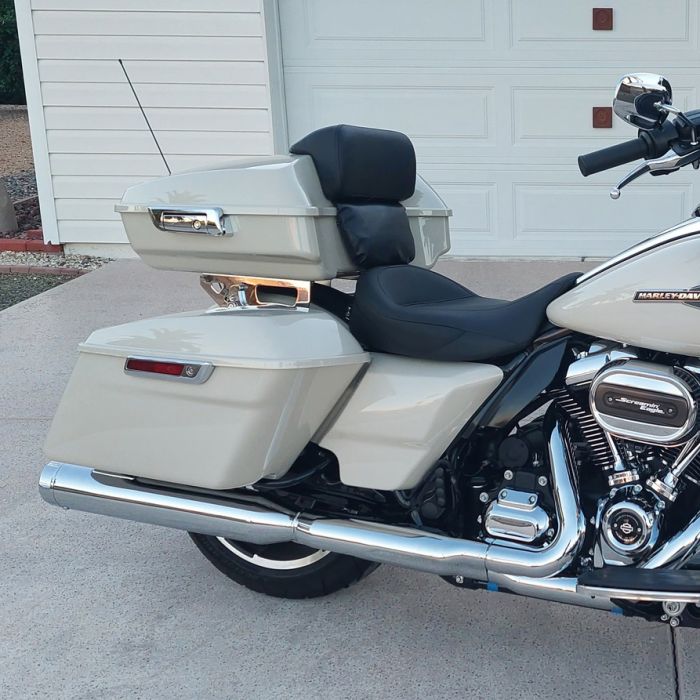 Chrome Solo Tour Pack Mount for Harley® Touring '09-'25